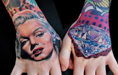 Tattoos - Ashleys hands